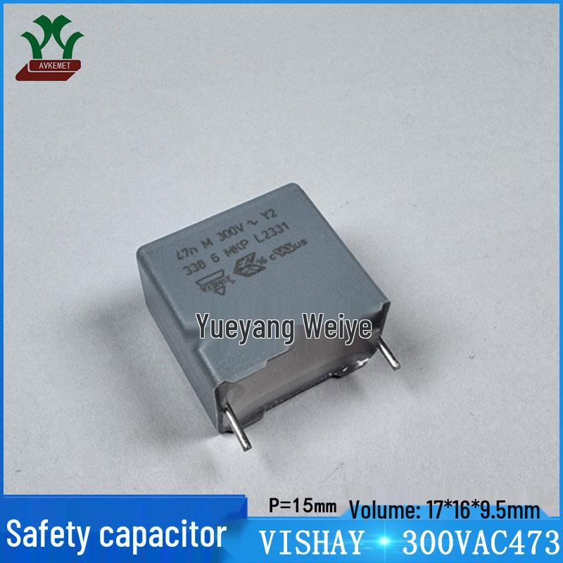 VISHAY BFC233860473 300VAC 473M P15 Metal Film Safety Capacitor
VISHAY BFC233860473 300VAC 473M P15 Metal Film Safety Capacitor