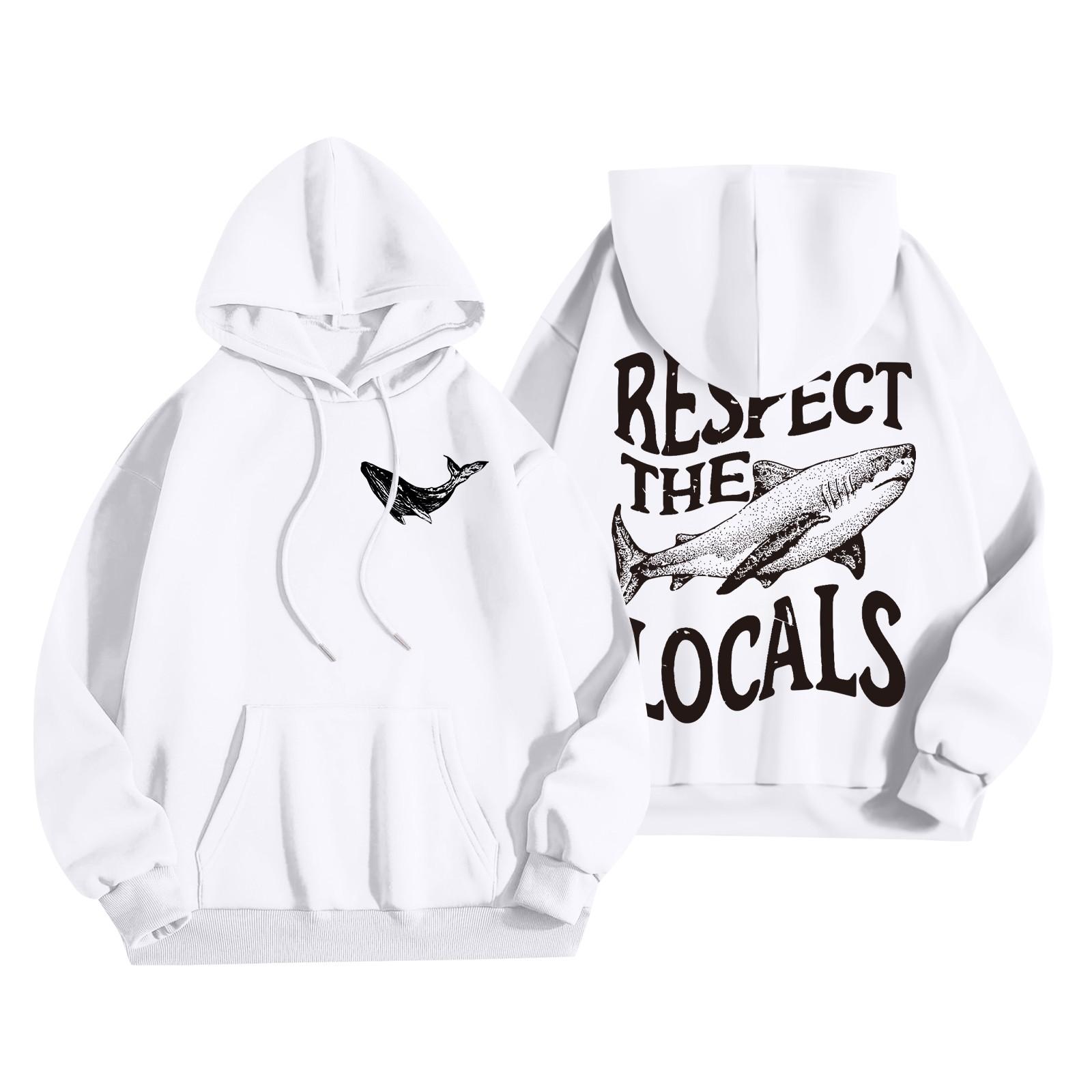 Женские толстовки с капюшоном большого размера с длинным рукавом с принтом, пуловеры, осенние наряды с карманом XL белый
Женские толстовки с капюшоном большого размера с длинным рукавом с принтом, пуловеры, осенние наряды с карманом XL белый