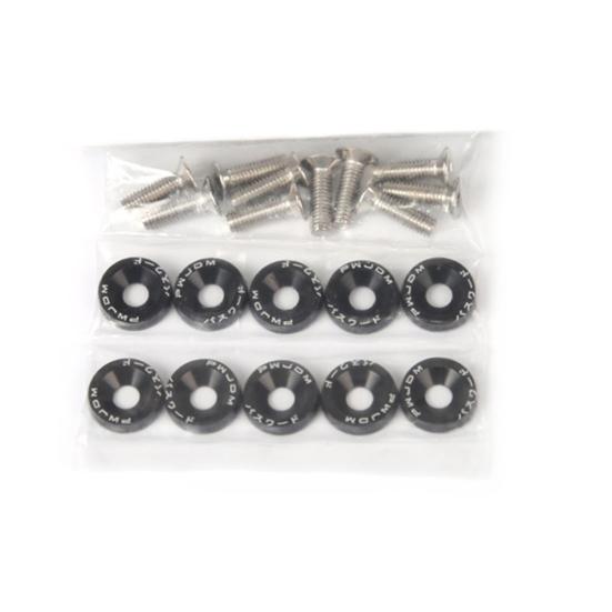 10 шт., алюминиевые шайбы, винты из нержавеющей стали, болт для модификации автомобиля, болт номерного знака
10 шт., алюминиевые шайбы, винты из нержавеющей стали, болт для модификации автомобиля, болт номерного знака