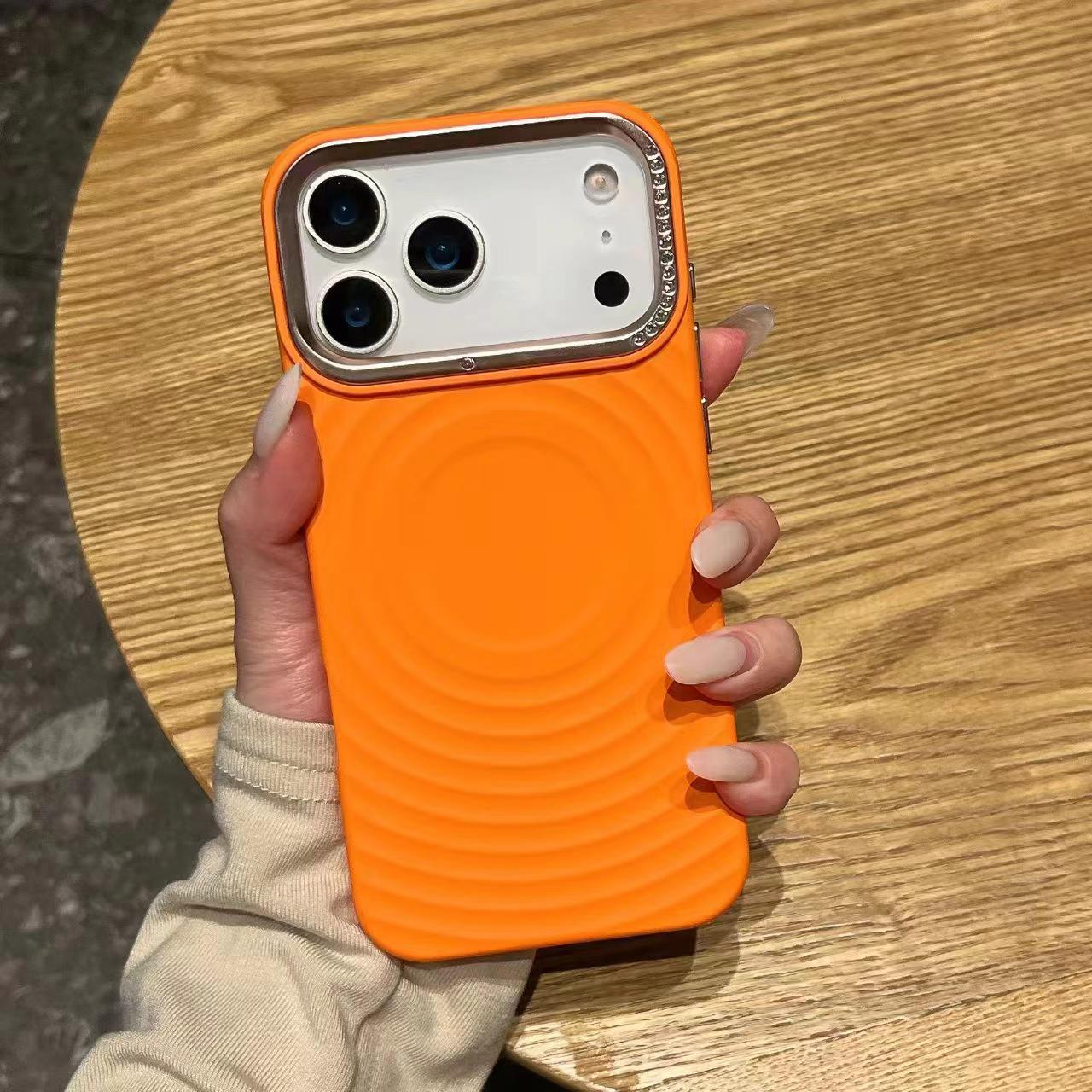 Wave Pattern Liquid Silicone Magnetic Phone Case for iPhone 17 Pro Max with Diamond Inlay, Solid Color, Drop-Proof. iPhone 13 Pro оранжевый
Wave Pattern Liquid Silicone Magnetic Phone Case for iPhone 17 Pro Max with Diamond Inlay, Solid Color, Drop-Proof. iPhone 13 Pro оранжевый