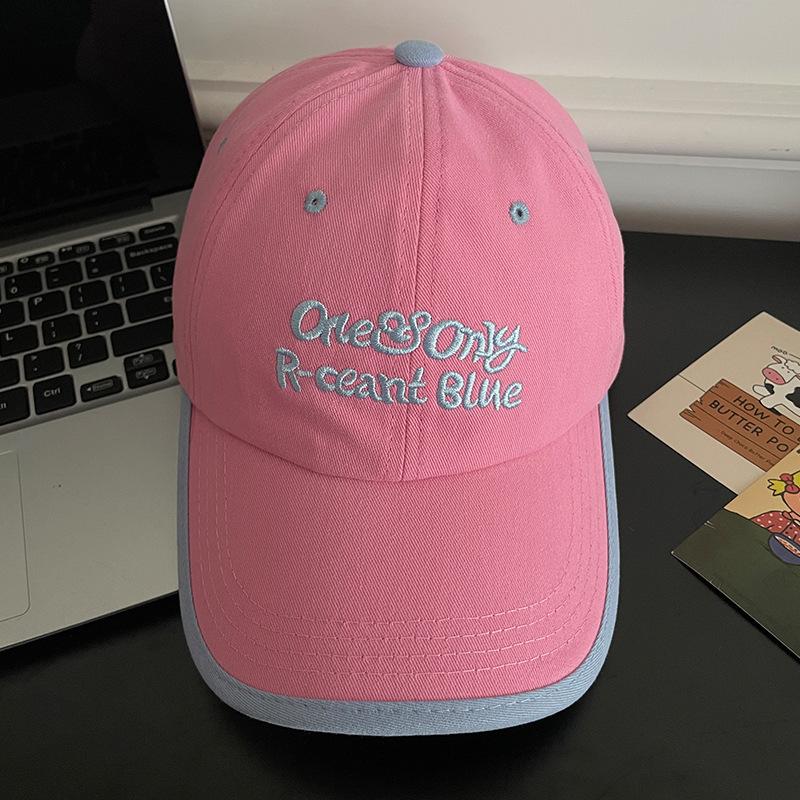 Contrasting color splicing soft top hip-hop baseball cap men s and women s three-dimensional letters embroidery wide brim cap showing small face Adjustable розовый
Contrasting color splicing soft top hip-hop baseball cap men s and women s three-dimensional letters embroidery wide brim cap showing small face Adjustable розовый