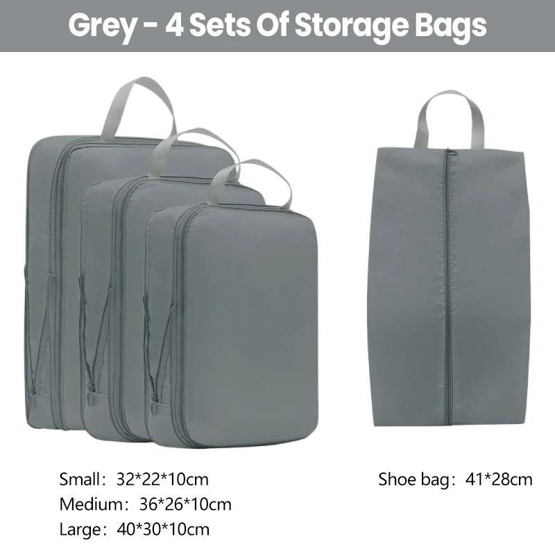 4 шт. набор дорожная сумка для хранения компрессионная сумка для хранения багажа компрессионная упаковка куб упаковка куб упаковка куб 4Pcs Set
4 шт. набор дорожная сумка для хранения компрессионная сумка для хранения багажа компрессионная упаковка куб упаковка куб упаковка куб 4Pcs Set