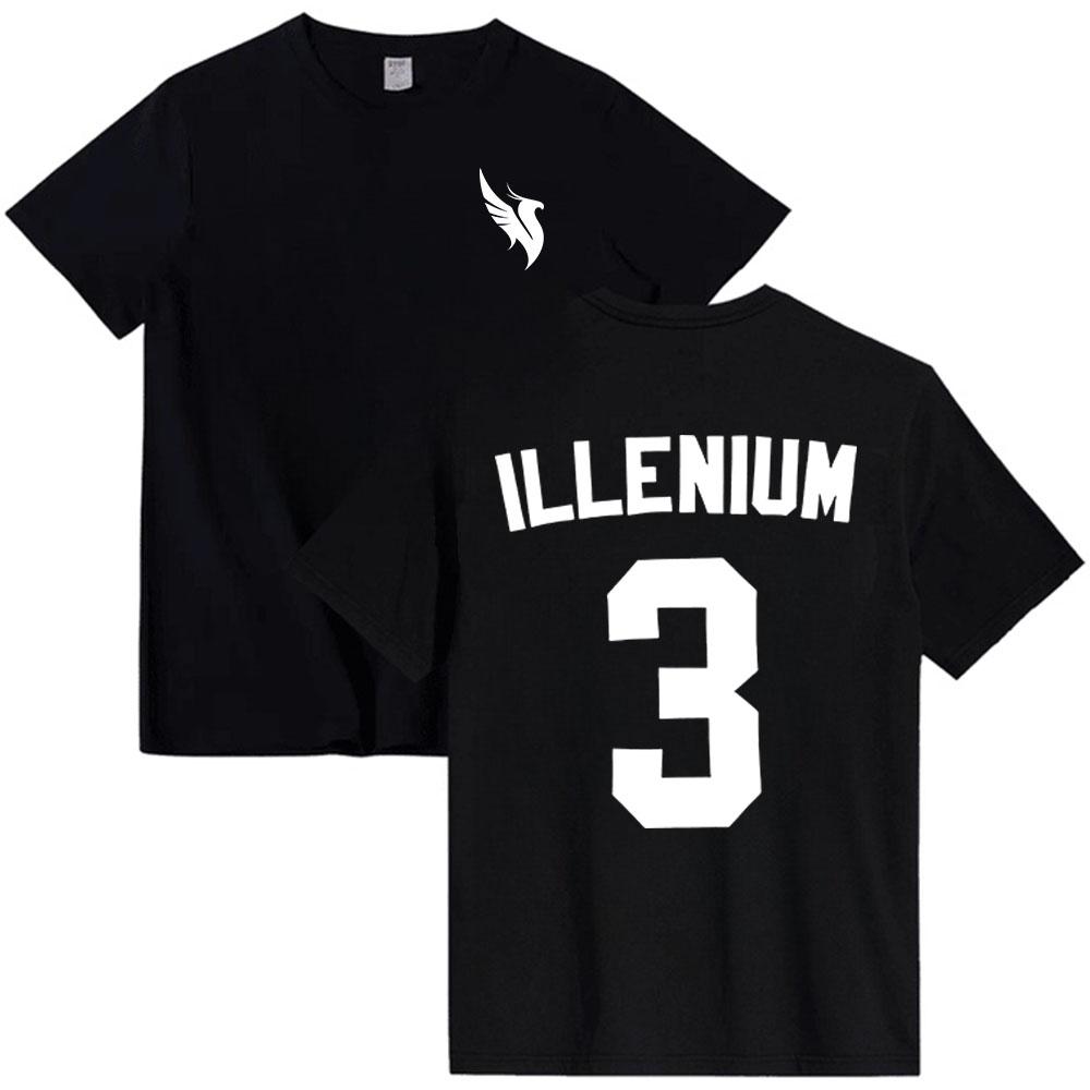 ILLENIUM Tee Short Sleeve Cotton Men/Women Tshirts Unisex Streetwear Loose O-neck Fashion Male T-shirt Logo Graphic Printing Top 5XL різнокольоровий
ILLENIUM Tee Short Sleeve Cotton Men/Women Tshirts Unisex Streetwear Loose O-neck Fashion Male T-shirt Logo Graphic Printing Top 5XL різнокольоровий