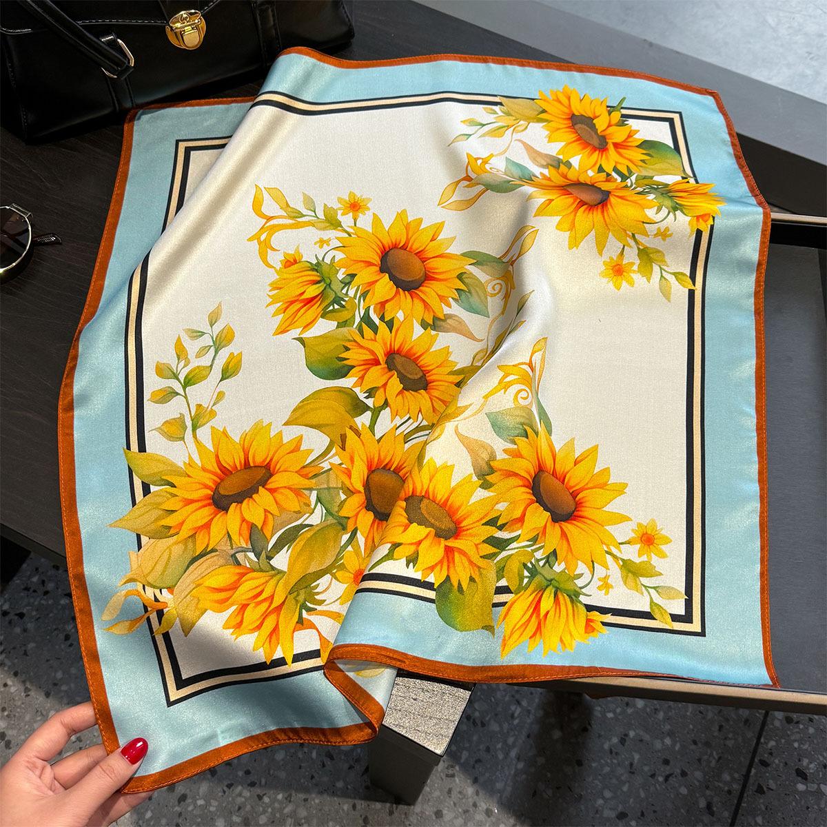 100% Natural Silk Scarf Women Neck Foulard Square Headband Scarves Bandana Fashion Hijab Print Poncho Scarves Pashmina Charpe Real Silk 53x53cm
100% Natural Silk Scarf Women Neck Foulard Square Headband Scarves Bandana Fashion Hijab Print Poncho Scarves Pashmina Charpe Real Silk 53x53cm