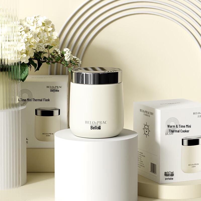 BELO&PRAC 280ml Mini Stainless Steel Food Jar
BELO&PRAC 280ml Mini Stainless Steel Food Jar