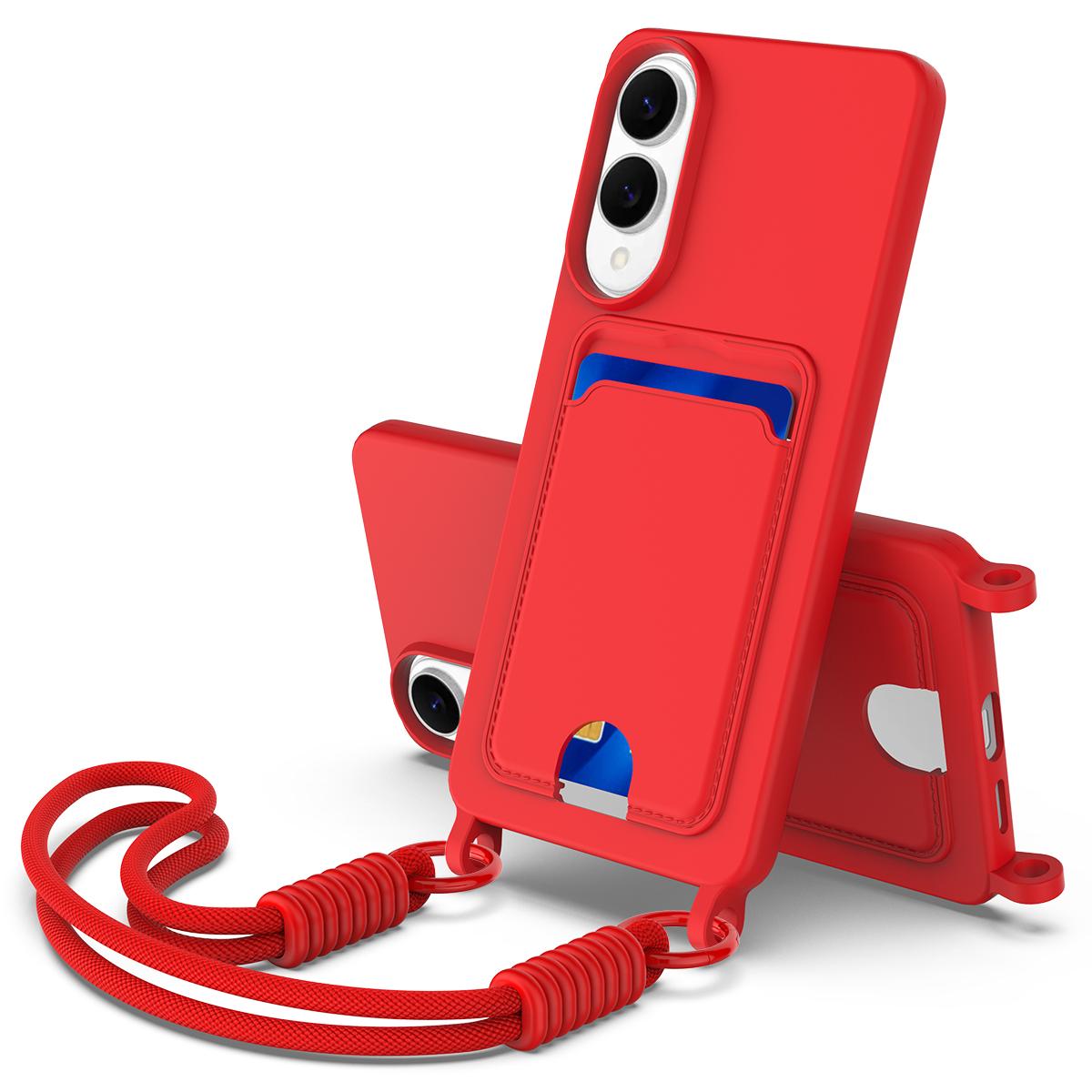 For Samsung Galaxy S25 Edge Liquid Silicone Case Phone Back Cover with Card Holder and Short Strap
For Samsung Galaxy S25 Edge Liquid Silicone Case Phone Back Cover with Card Holder and Short Strap