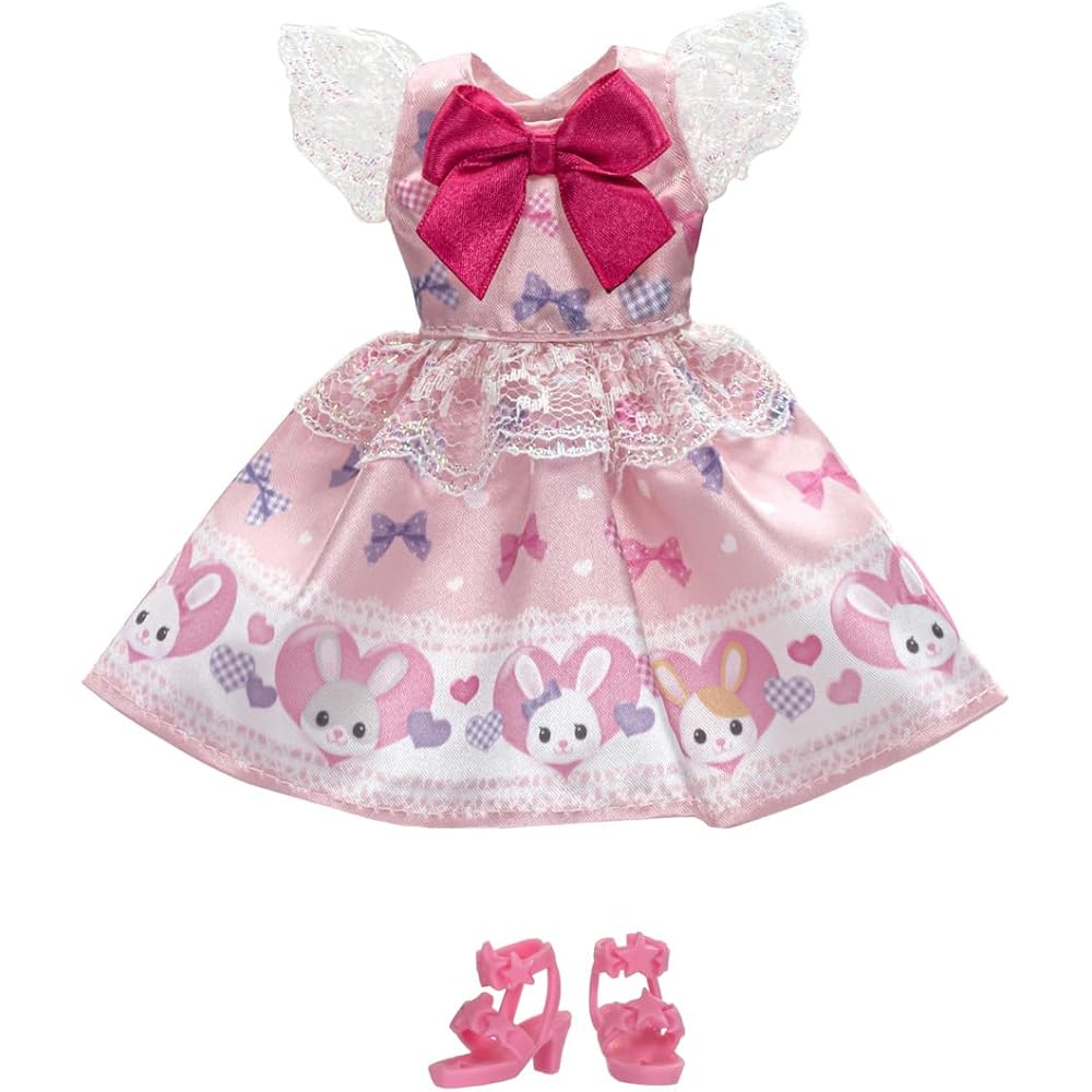 Takara Tomy Licca-chan Dress LW-01 Ribbon Bunny Outfit Toy for Dress-Up Play Ages 3 and Up
Takara Tomy Licca-chan Dress LW-01 Ribbon Bunny Outfit Toy for Dress-Up Play Ages 3 and Up