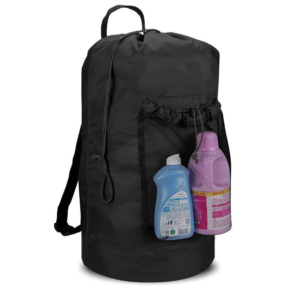 120L New with Shoulder Straps Laundry Bag Mesh Pocket Durable Heavy Duty Laundry Bag Backpack for Dirty Clothes
120L New with Shoulder Straps Laundry Bag Mesh Pocket Durable Heavy Duty Laundry Bag Backpack for Dirty Clothes