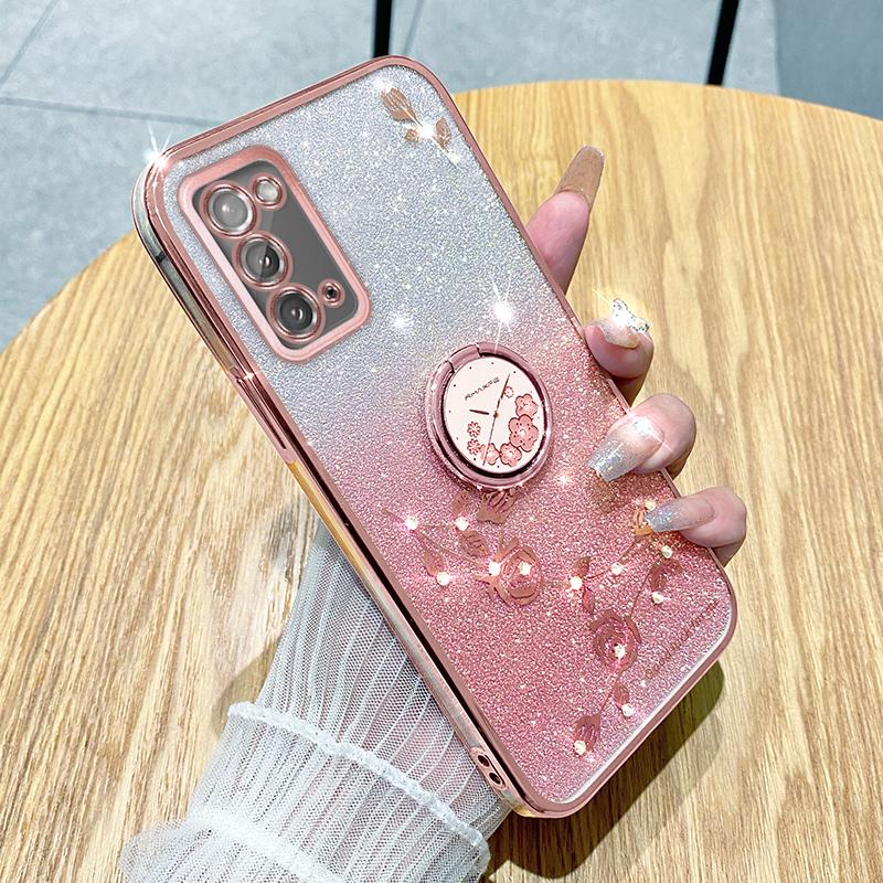 KADEM Flower Pattern Phone Case for Samsung Galaxy A31 Glitter Gradient Soft TPU Cover with Ring Kickstand Rose Gold
KADEM Flower Pattern Phone Case for Samsung Galaxy A31 Glitter Gradient Soft TPU Cover with Ring Kickstand Rose Gold