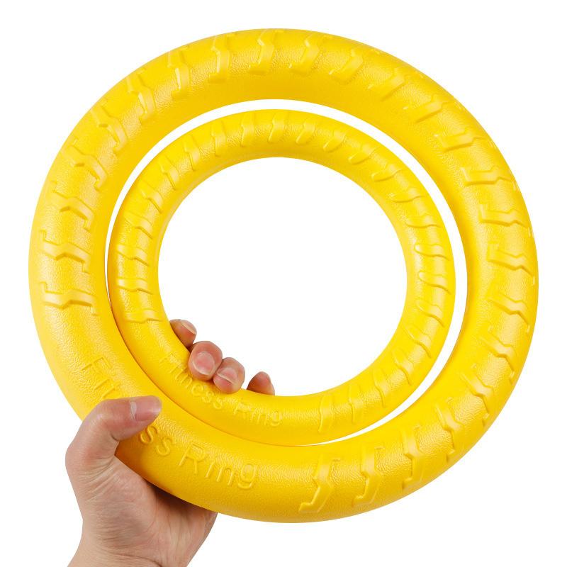 EVA Medium Big Dog Training Ring Puller Bite Resistant Pet Chew Toy for Large Dogs Shepherd Shiba Inu Toys Mascotas Accessories S-Diameter 19cm жовтий
EVA Medium Big Dog Training Ring Puller Bite Resistant Pet Chew Toy for Large Dogs Shepherd Shiba Inu Toys Mascotas Accessories S-Diameter 19cm жовтий