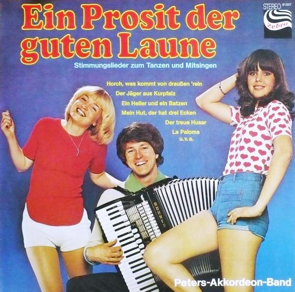 LP Пластинка PETERS AKKORDEON BAND - Ein Prosit Der Guten Laune (Stimmun 91537 ZEBRA 1977 Германия Поп Б/у
LP Пластинка PETERS AKKORDEON BAND - Ein Prosit Der Guten Laune (Stimmun 91537 ZEBRA 1977 Германия Поп Б/у