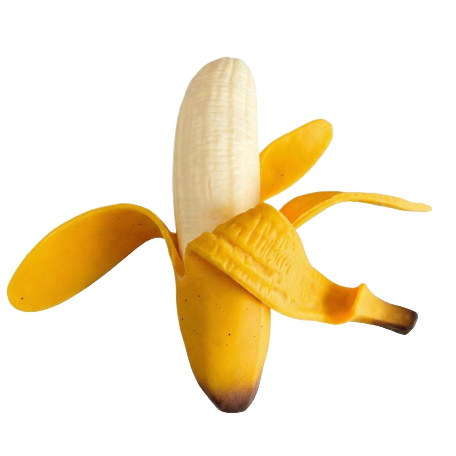Realistic Banana Squishy Toy Stress Relief Squeeze Ball Soft PU Foam Simulation Fruit Shape Sensory Fidget Toy for Adults Kids One Size
Realistic Banana Squishy Toy Stress Relief Squeeze Ball Soft PU Foam Simulation Fruit Shape Sensory Fidget Toy for Adults Kids One Size