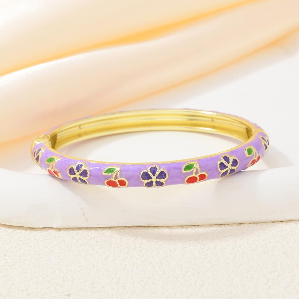 Enamel Vintage Cloisonne Bangle Cherry Floral Women s Hand Bracelet Chinese Flower Bangle Ladies StyleA Purple
Enamel Vintage Cloisonne Bangle Cherry Floral Women s Hand Bracelet Chinese Flower Bangle Ladies StyleA Purple