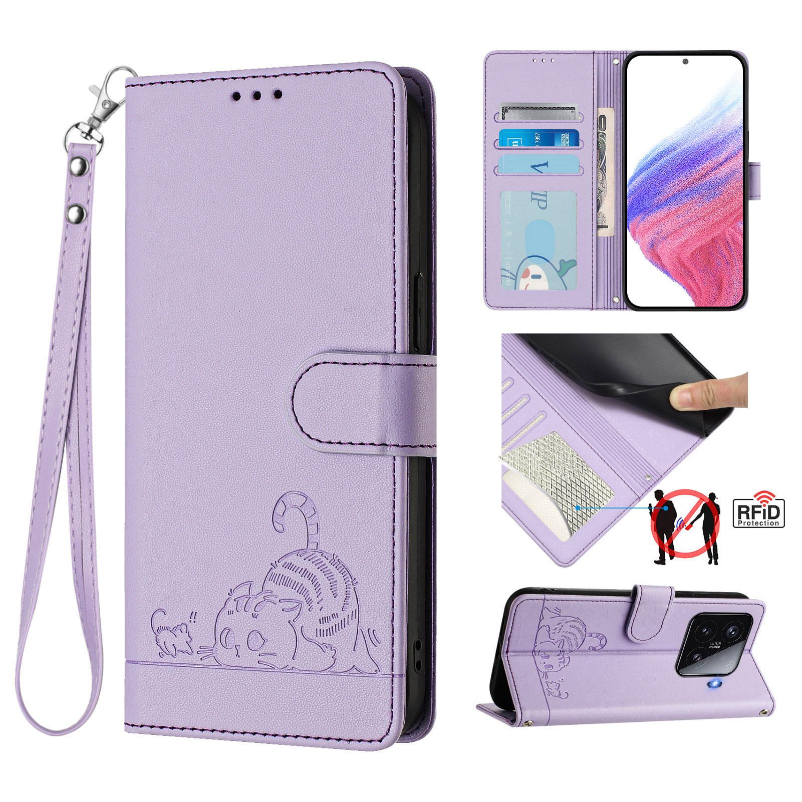 For Xiaomi 15 Case with Strap RFID Blocking Leather Wallet Phone Cover Cat Mouse Pattern F
For Xiaomi 15 Case with Strap RFID Blocking Leather Wallet Phone Cover Cat Mouse Pattern F