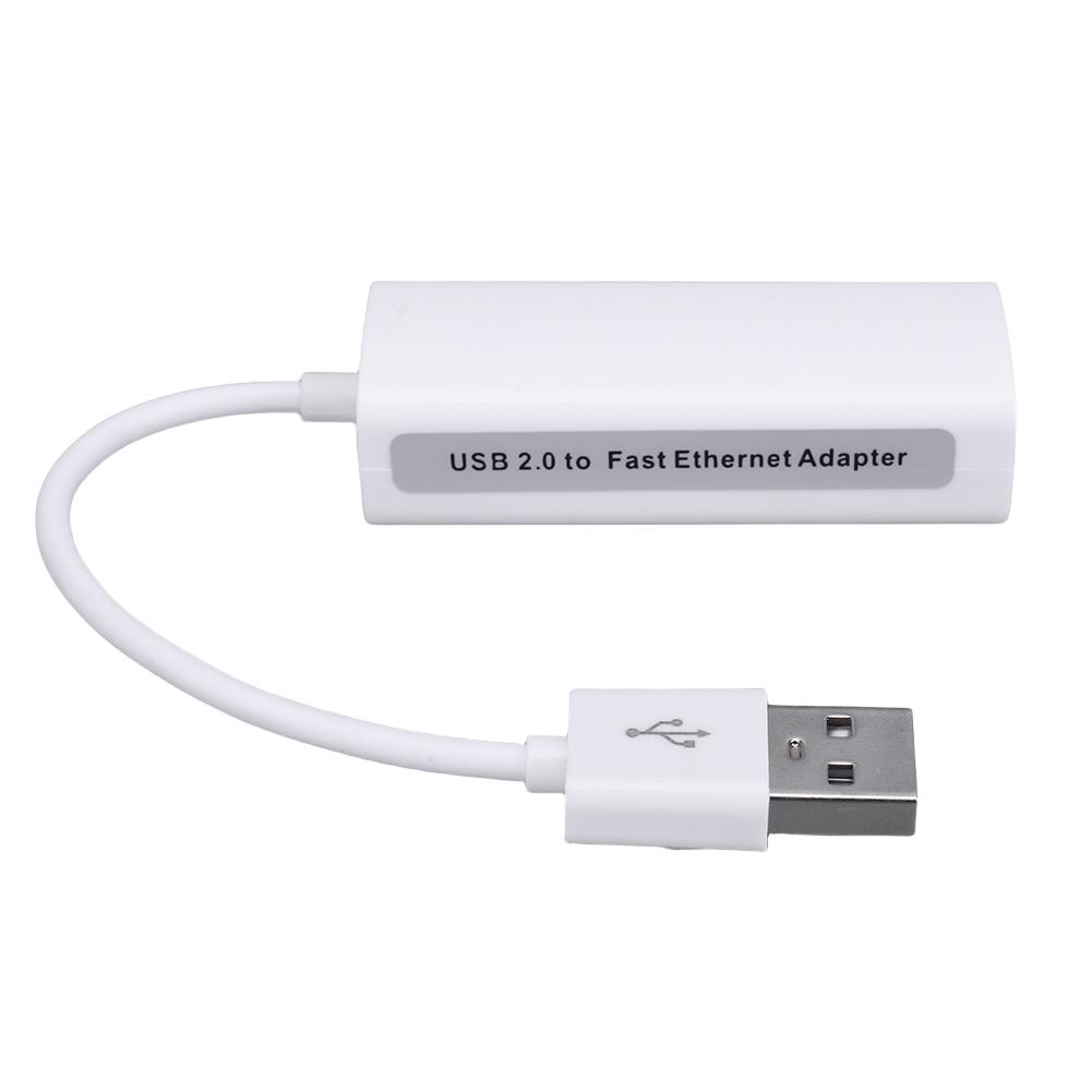 USB Ethernet Adapter 100Mbps Network Card USB A To RJ45 Lan Internet Cable For Laptop PC Computer For Nintendo Switch Wii U білий
USB Ethernet Adapter 100Mbps Network Card USB A To RJ45 Lan Internet Cable For Laptop PC Computer For Nintendo Switch Wii U білий