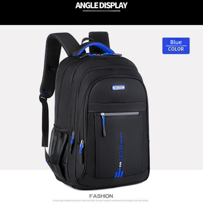 Simple and Multi-functional Large-capacity Travel Backpack синий
Simple and Multi-functional Large-capacity Travel Backpack синий