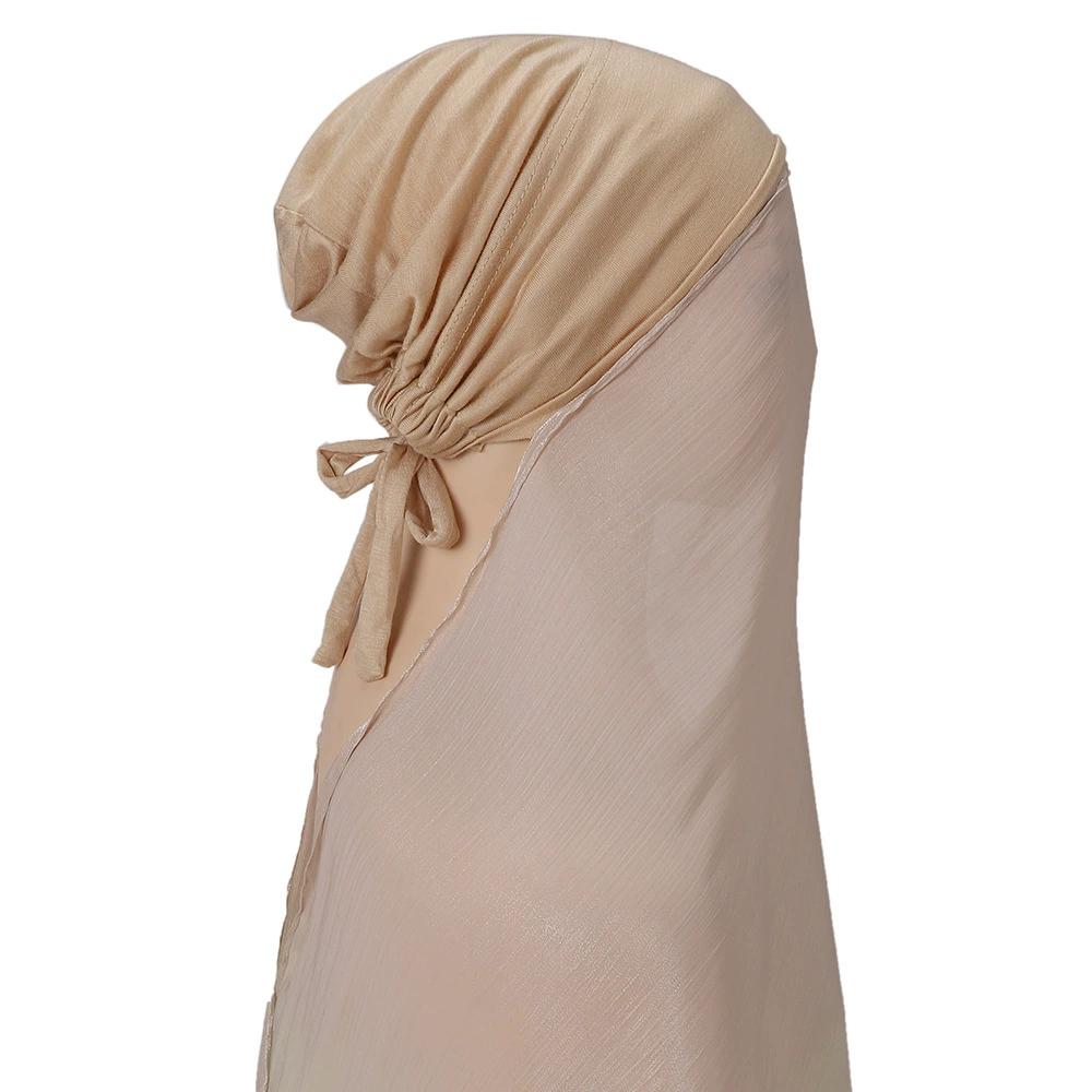 New Glitter Instant Hijabs 2Pcs Set Undercap Muslim Ladies Soft Head Wrap Shimmer Satin Crepe Hijab Shawl Turban Hijab For Women
New Glitter Instant Hijabs 2Pcs Set Undercap Muslim Ladies Soft Head Wrap Shimmer Satin Crepe Hijab Shawl Turban Hijab For Women