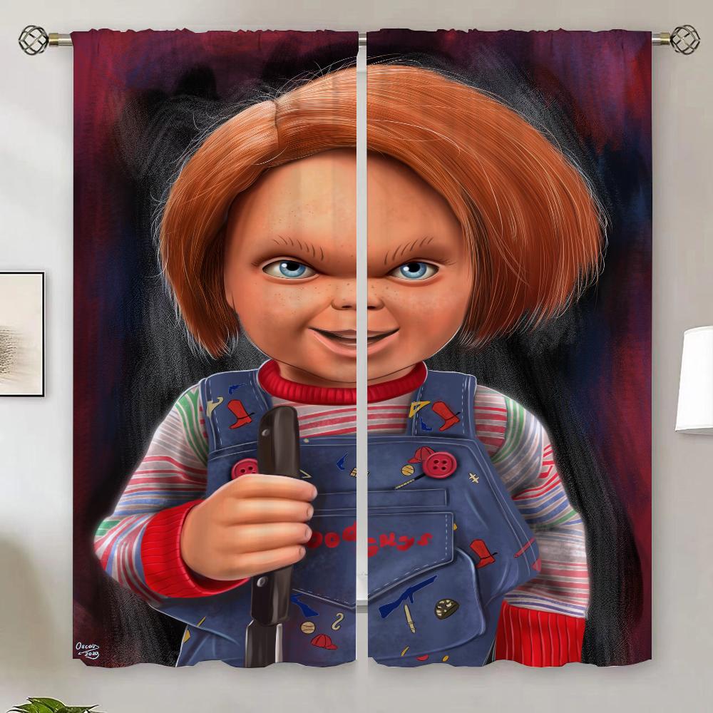 Фильм ужасов Чаки Гостиная Шторы для Кухни Кухонные Шторы для Дверей Готовые Шторы Дешевый Тюль на Кухне Рождество W50xH70cmx2pcs-CL
Фильм ужасов Чаки Гостиная Шторы для Кухни Кухонные Шторы для Дверей Готовые Шторы Дешевый Тюль на Кухне Рождество W50xH70cmx2pcs-CL