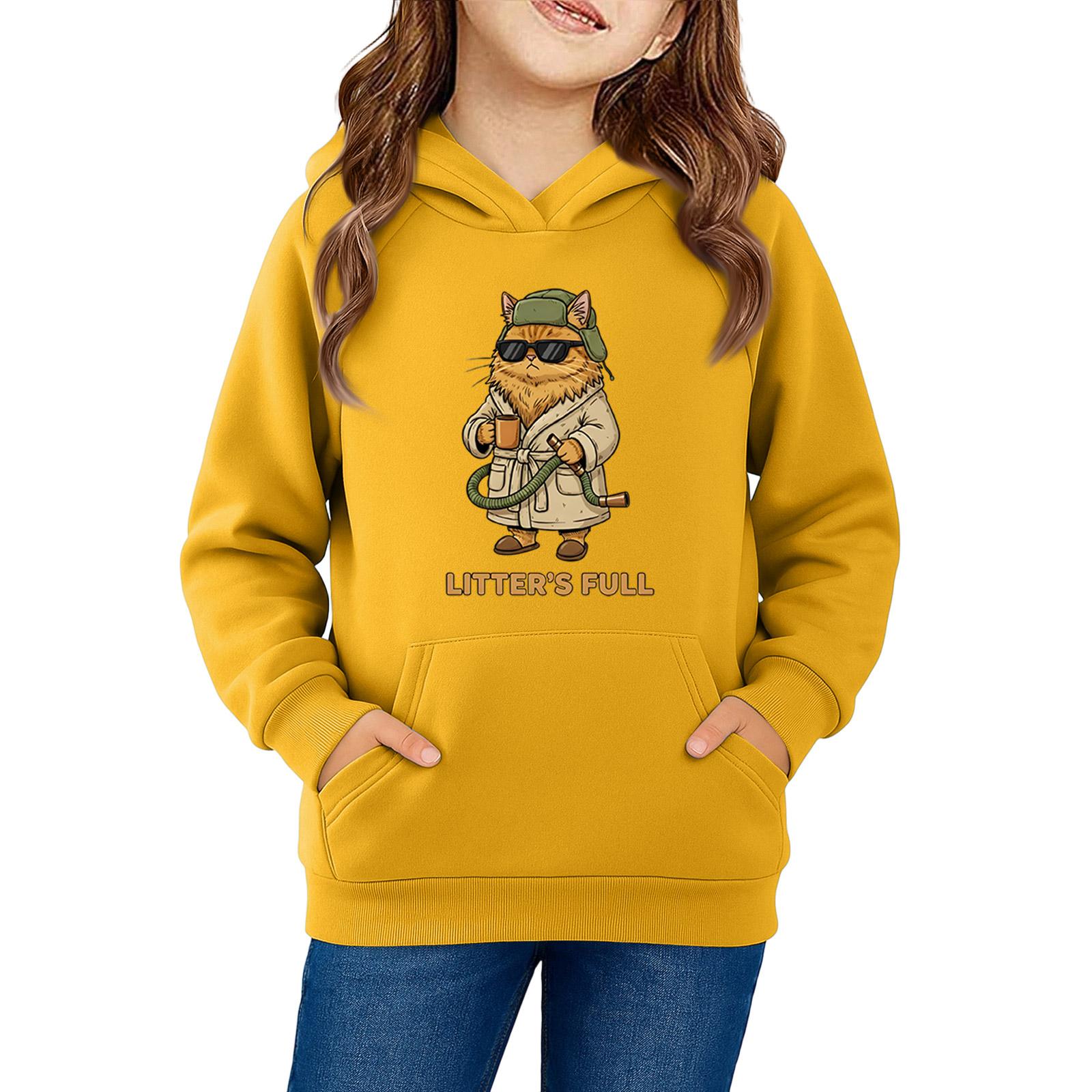 Толстовки для девочек-подростков, толстовки с длинным рукавом, пуловер с завязками, симпатичная толстовка большого размера 160
Толстовки для девочек-подростков, толстовки с длинным рукавом, пуловер с завязками, симпатичная толстовка большого размера 160