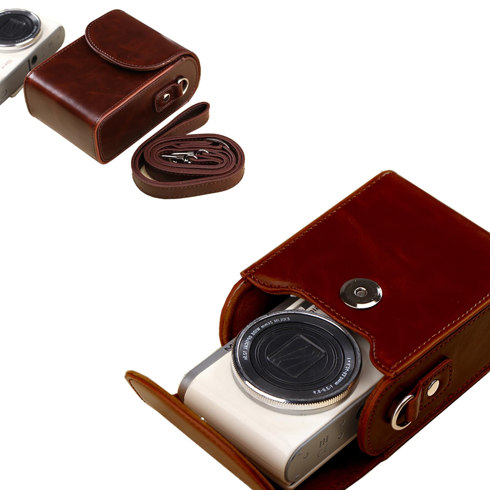 Чохол NOUKAJU, Сумка для камери, Сумка для зберігання для KODAK PIXPRO FZ55. Захист від падінь, Стійкість до подряпин, Ударостійкість та Пилозахист. (Коричневий)
Чохол NOUKAJU, Сумка для камери, Сумка для зберігання для KODAK PIXPRO FZ55. Захист від падінь, Стійкість до подряпин, Ударостійкість та Пилозахист. (Коричневий)