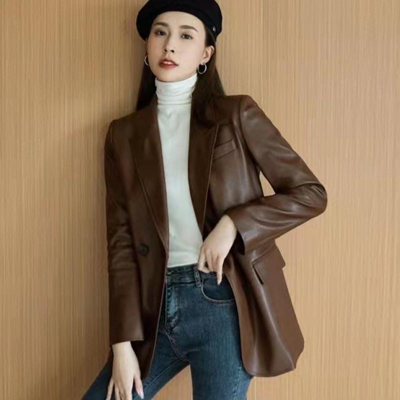 Korean Style Plus Size Women s Leather Jacket: Casual, Retro, Versatile Top for a Chic Look L
Korean Style Plus Size Women s Leather Jacket: Casual, Retro, Versatile Top for a Chic Look L