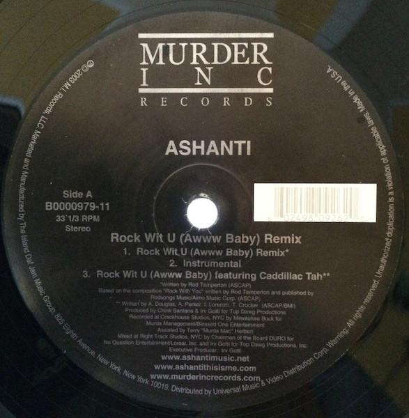 12inch Record ASHANTI - Rock Wit U (Awww Baby) Remix / Feel DEFR158911,B000 Def Jam Recordi 2003 US Rap & Hip-Hop/R&B Used
12inch Record ASHANTI - Rock Wit U (Awww Baby) Remix / Feel DEFR158911,B000 Def Jam Recordi 2003 US Rap & Hip-Hop/R&B Used