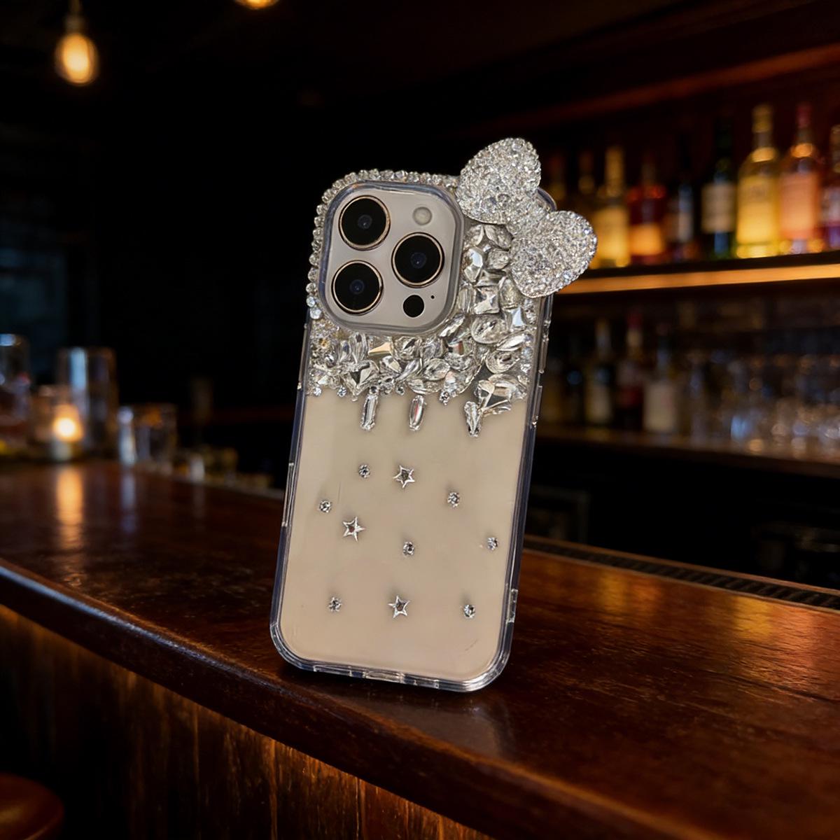 Apple 17 Pro Max Rhinestone Transparent Phone Case - Light Luxury, High-End Fashion iPhone 12 Pro Max
Apple 17 Pro Max Rhinestone Transparent Phone Case - Light Luxury, High-End Fashion iPhone 12 Pro Max