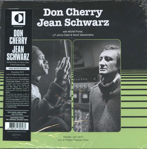 LP Record DON CHERRY, JEAN SCHWARZ - Roundtrip (1977) (Live at Théâtre R TRS26 Transversales D 2023 France Dance & Electronica
LP Record DON CHERRY, JEAN SCHWARZ - Roundtrip (1977) (Live at Théâtre R TRS26 Transversales D 2023 France Dance & Electronica