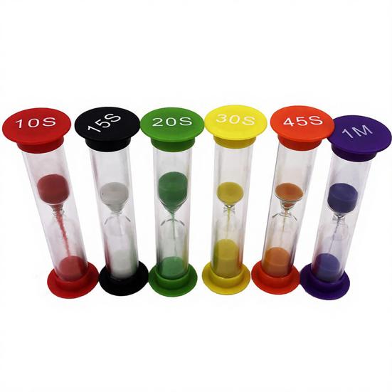 6 Pcs Sand Timer Colorful Hourglass Sandglass Sand Clock Timers Set for Brushing Children s Teeth Cooking Game School Office F
6 Pcs Sand Timer Colorful Hourglass Sandglass Sand Clock Timers Set for Brushing Children s Teeth Cooking Game School Office F