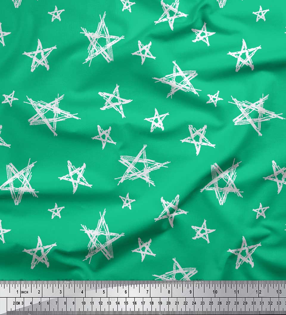 Чорна поліетиленова крепова тканина Soimoi зі зірками, 1 метр 42 дюйма 42 Inch Wide - Poly Crepe зелений
Чорна поліетиленова крепова тканина Soimoi зі зірками, 1 метр 42 дюйма 42 Inch Wide - Poly Crepe зелений