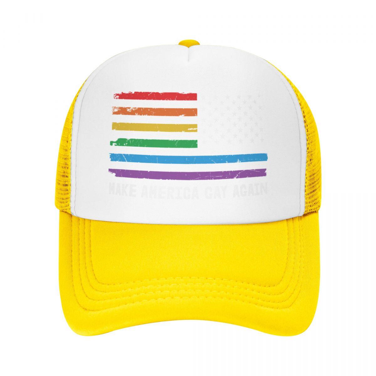 Make America Gay Again - Gay Pride Baseball Cap Розкішний бренд Dropshipping Розкішний капелюх Жіноча кепка унісекс
Make America Gay Again - Gay Pride Baseball Cap Розкішний бренд Dropshipping Розкішний капелюх Жіноча кепка унісекс