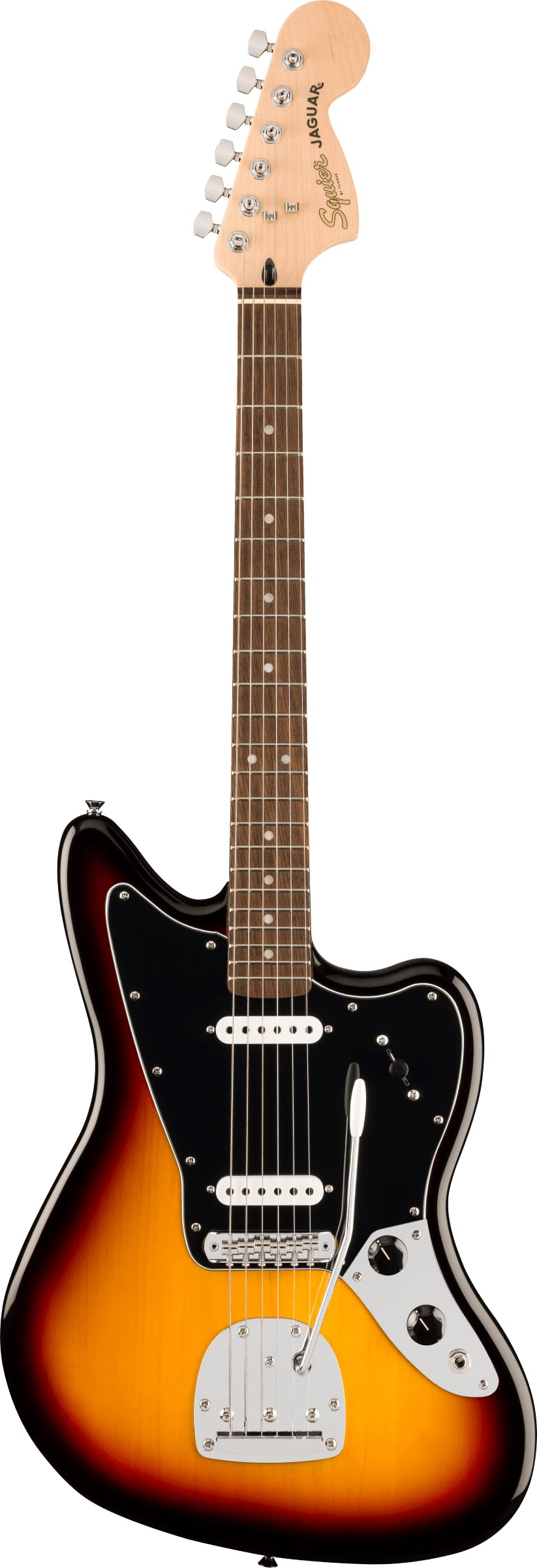 Squier by FenderAffinity Series Jaguar Laurel Fingerboard Black Pickguard 3-Color Sunburst Squier
Squier by FenderAffinity Series Jaguar Laurel Fingerboard Black Pickguard 3-Color Sunburst Squier