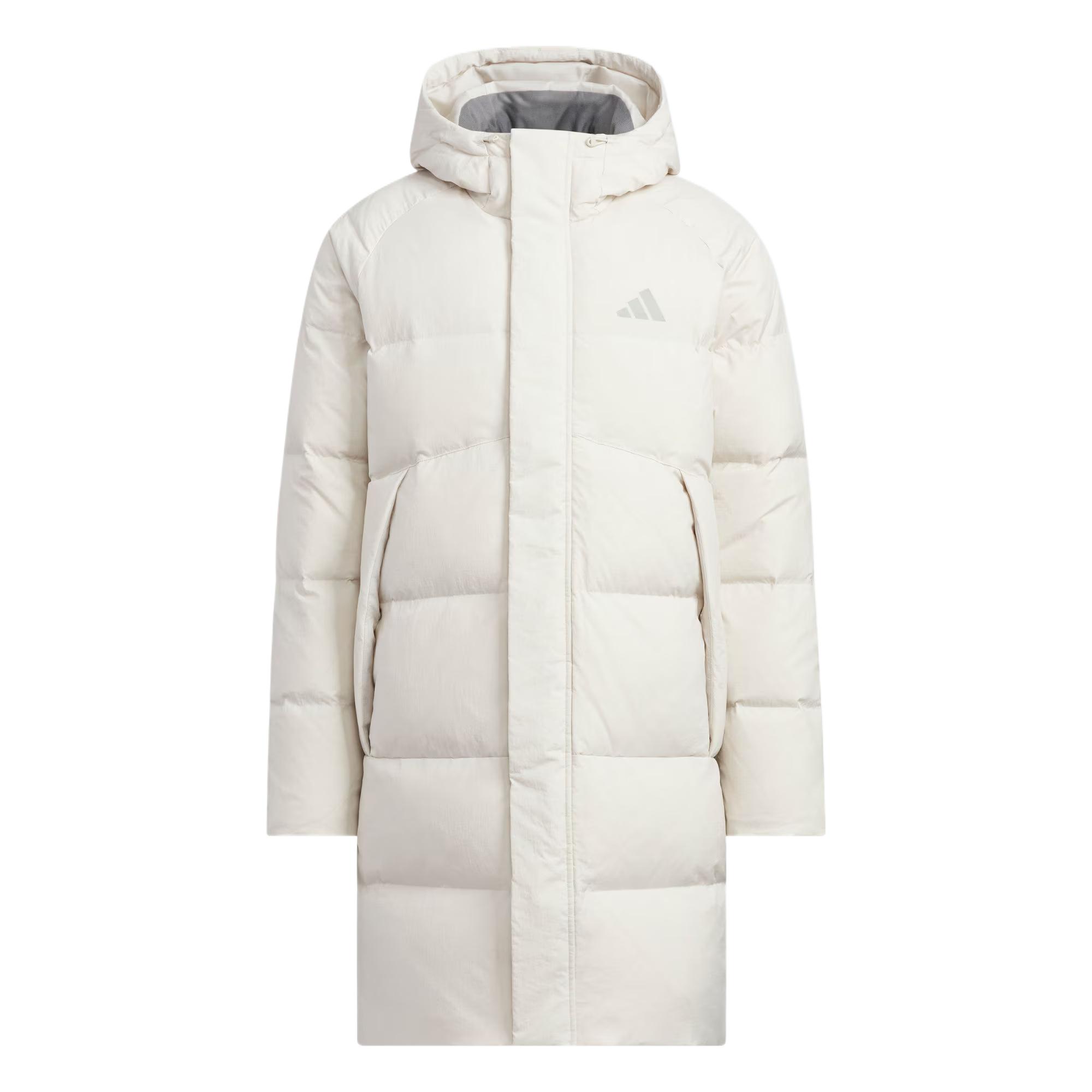 Adidas Linear Mid Length Down Jacket Solid Color Hooded Simple Down Coat Unisex Jackets KR0935 2XL
Adidas Linear Mid Length Down Jacket Solid Color Hooded Simple Down Coat Unisex Jackets KR0935 2XL