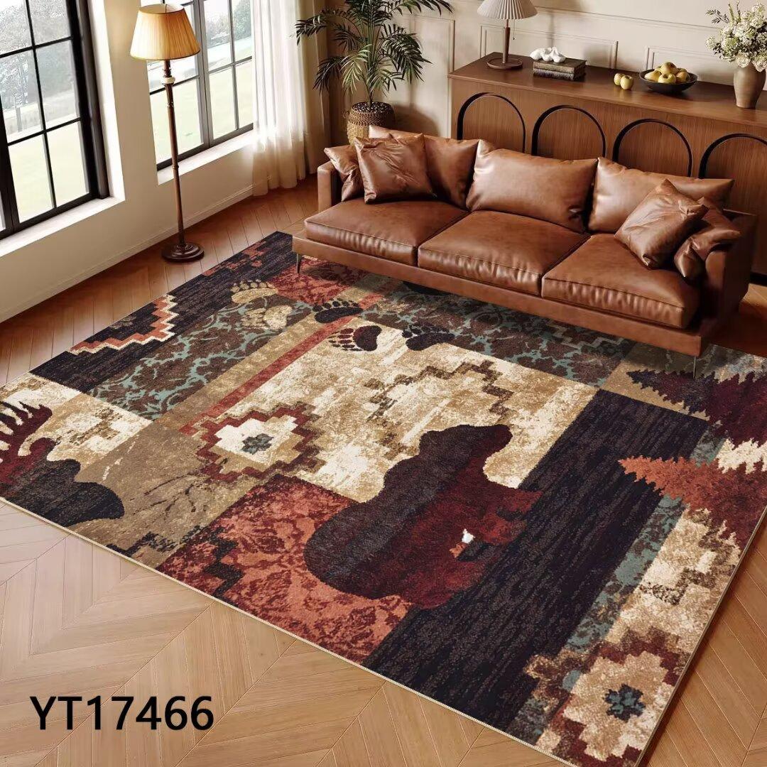 Brown American Vintage Style Large Living Room Rug Home Room Decoration Aesthetic Rugs for Bedroom Indoor Antiskid Carpet Mat 60x90cm
Brown American Vintage Style Large Living Room Rug Home Room Decoration Aesthetic Rugs for Bedroom Indoor Antiskid Carpet Mat 60x90cm