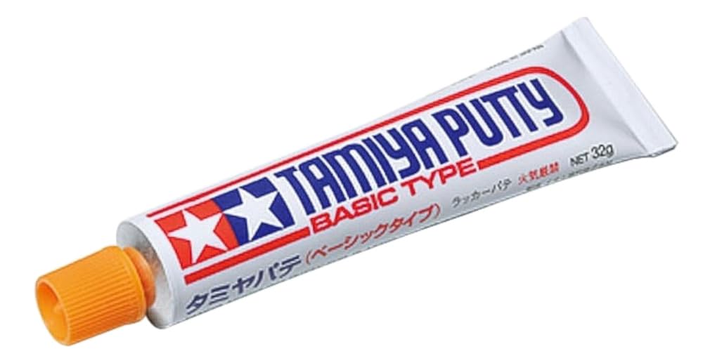 Tamiya Makeup Material Series Tamiya Putty Basic Type 32g Silver Putty Gray Improved Model Material 87053 No.53 (313-8025 No.5 Type)
Tamiya Makeup Material Series Tamiya Putty Basic Type 32g Silver Putty Gray Improved Model Material 87053 No.53 (313-8025 No.5 Type)