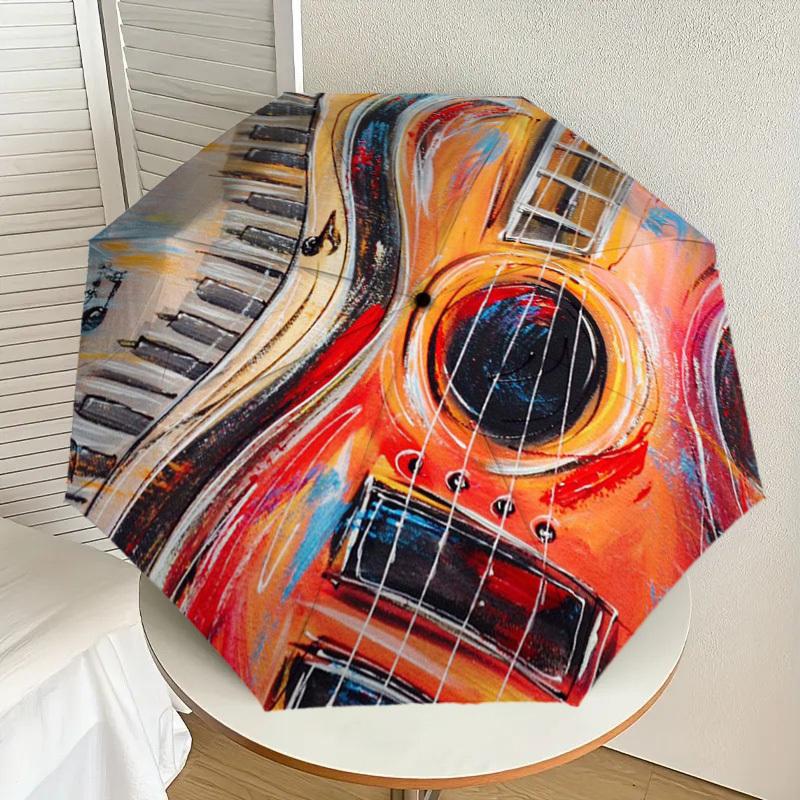 1pc Abstract Musical Instruments Painting Umbrella with Plastic Handle,Suitable for All Seasons Home Travel Outdoor UmbrellaDD507
1pc Abstract Musical Instruments Painting Umbrella with Plastic Handle,Suitable for All Seasons Home Travel Outdoor UmbrellaDD507