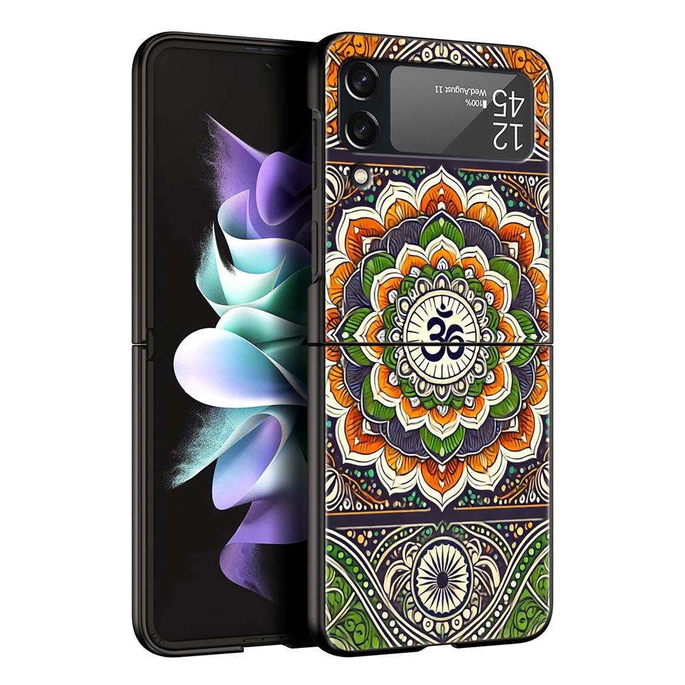 Чехол для телефона Samsung Galaxy Z Flip 7 6 5 4 с индийским узором мандала, жесткий ПК, черная крышка для Galaxy Z Flip3, складные Fundas, чехол Z Flip 5
Чехол для телефона Samsung Galaxy Z Flip 7 6 5 4 с индийским узором мандала, жесткий ПК, черная крышка для Galaxy Z Flip3, складные Fundas, чехол Z Flip 5