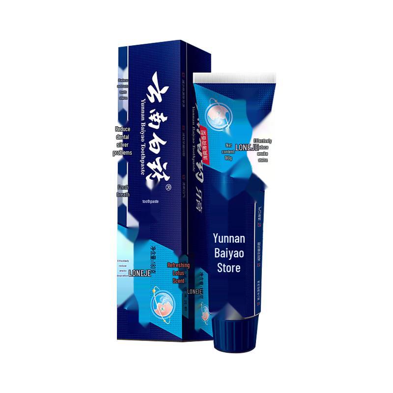 Yunnan Baiyao Langjian High-End Toothpaste
Yunnan Baiyao Langjian High-End Toothpaste