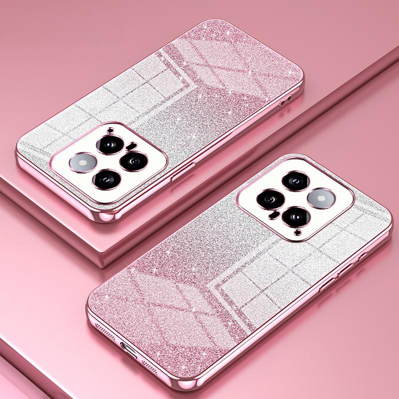 Back Protective Cover for Xiaomi 14 Precise Cutout Gradient Glitter TPU Cell Phone Case Purple
Back Protective Cover for Xiaomi 14 Precise Cutout Gradient Glitter TPU Cell Phone Case Purple