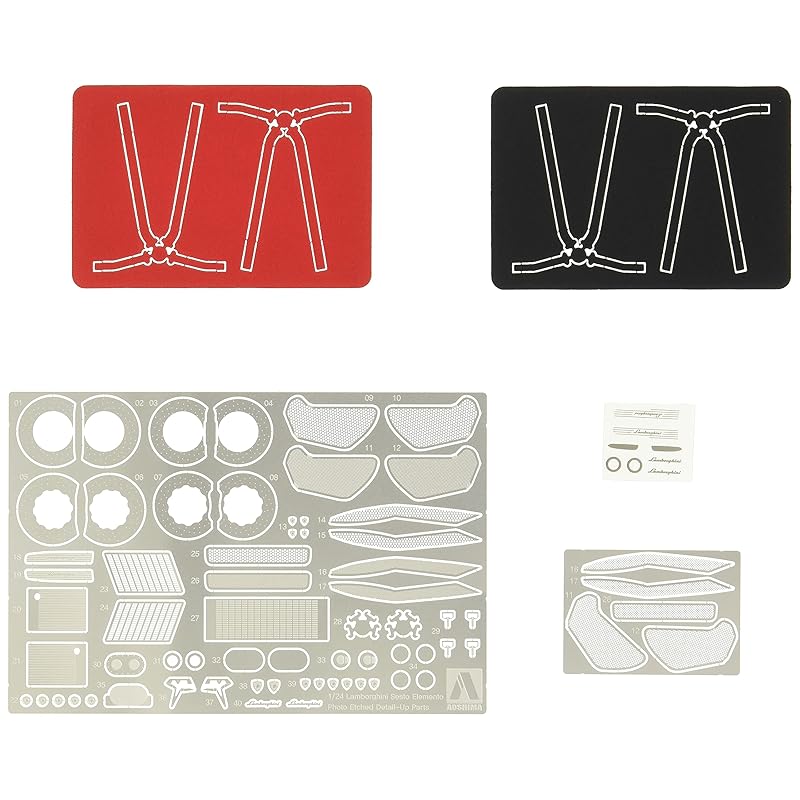 Qingdao Bunka Kyozaisha 1/24 super car series lamborghini sesto element Detail up parts set parts for plastic models
Qingdao Bunka Kyozaisha 1/24 super car series lamborghini sesto element Detail up parts set parts for plastic models