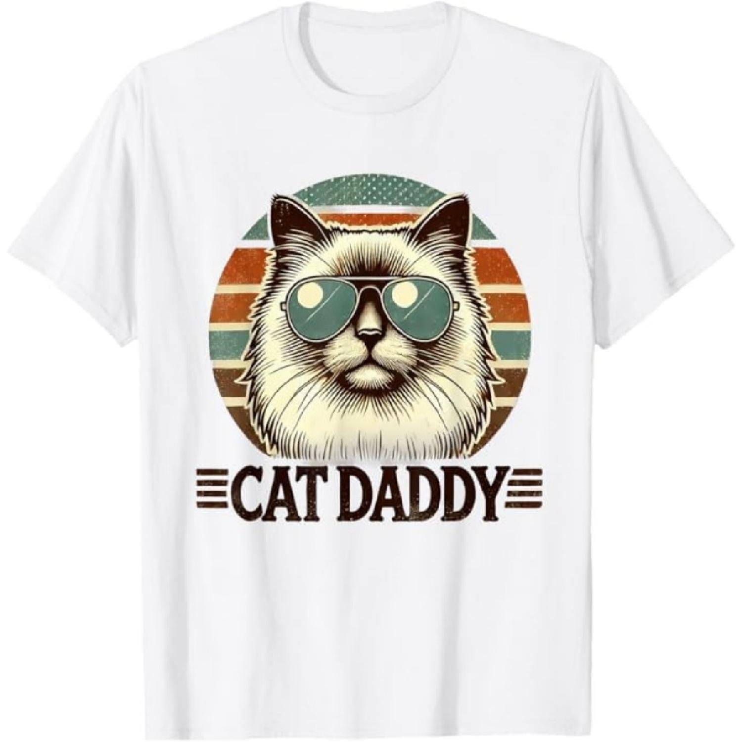 Cat Daddy Cool Ragdoll Cat Father s Day Retro Cat Dad T-Shirt PTKL Mens Womens Tank Top Sweatshirt Hoodie Longsleeve 1024 Black XXXXXL білий
Cat Daddy Cool Ragdoll Cat Father s Day Retro Cat Dad T-Shirt PTKL Mens Womens Tank Top Sweatshirt Hoodie Longsleeve 1024 Black XXXXXL білий