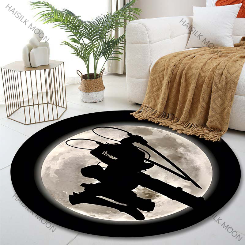 Multiple sizes Warrior wielding twin swords under the full moon Print Round Carpet Living Room Bedroom Table Chair Sofa Decor Diameter -60cm
Multiple sizes Warrior wielding twin swords under the full moon Print Round Carpet Living Room Bedroom Table Chair Sofa Decor Diameter -60cm