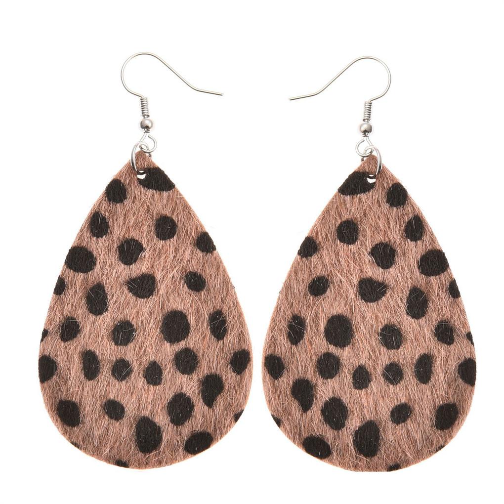 1 пара сережек леопардовый принт геометрические из искусственной кожи модные ювелирные украшения модный аксессуар для женщин девушек День святого Валентина
1 пара сережек леопардовый принт геометрические из искусственной кожи модные ювелирные украшения модный аксессуар для женщин девушек День святого Валентина