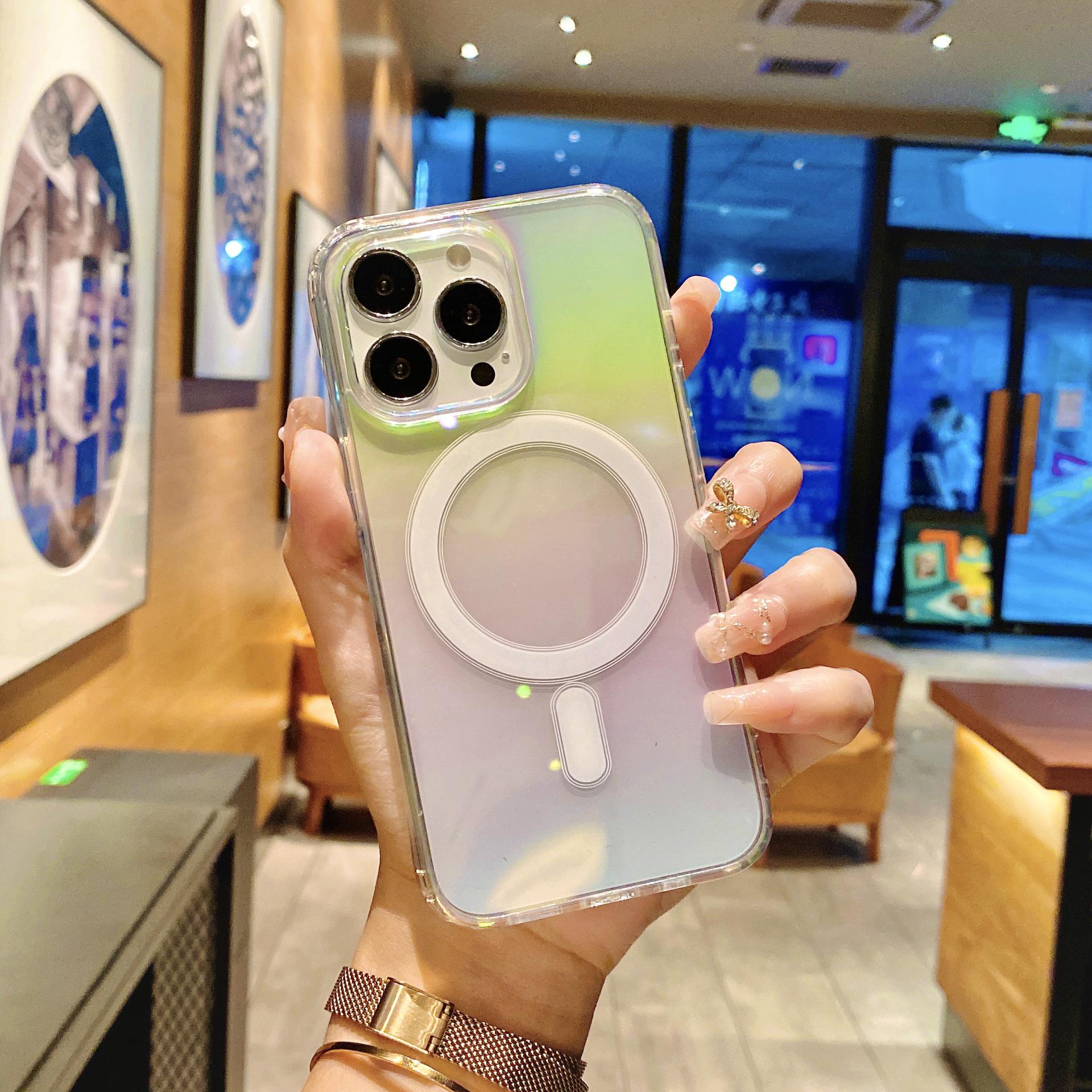 iPhone 17 Pro Max Color-Plated Magnetic Case with Apple 16 Laser Color Change and Full Drop Protection iPhone 11 Pro
iPhone 17 Pro Max Color-Plated Magnetic Case with Apple 16 Laser Color Change and Full Drop Protection iPhone 11 Pro