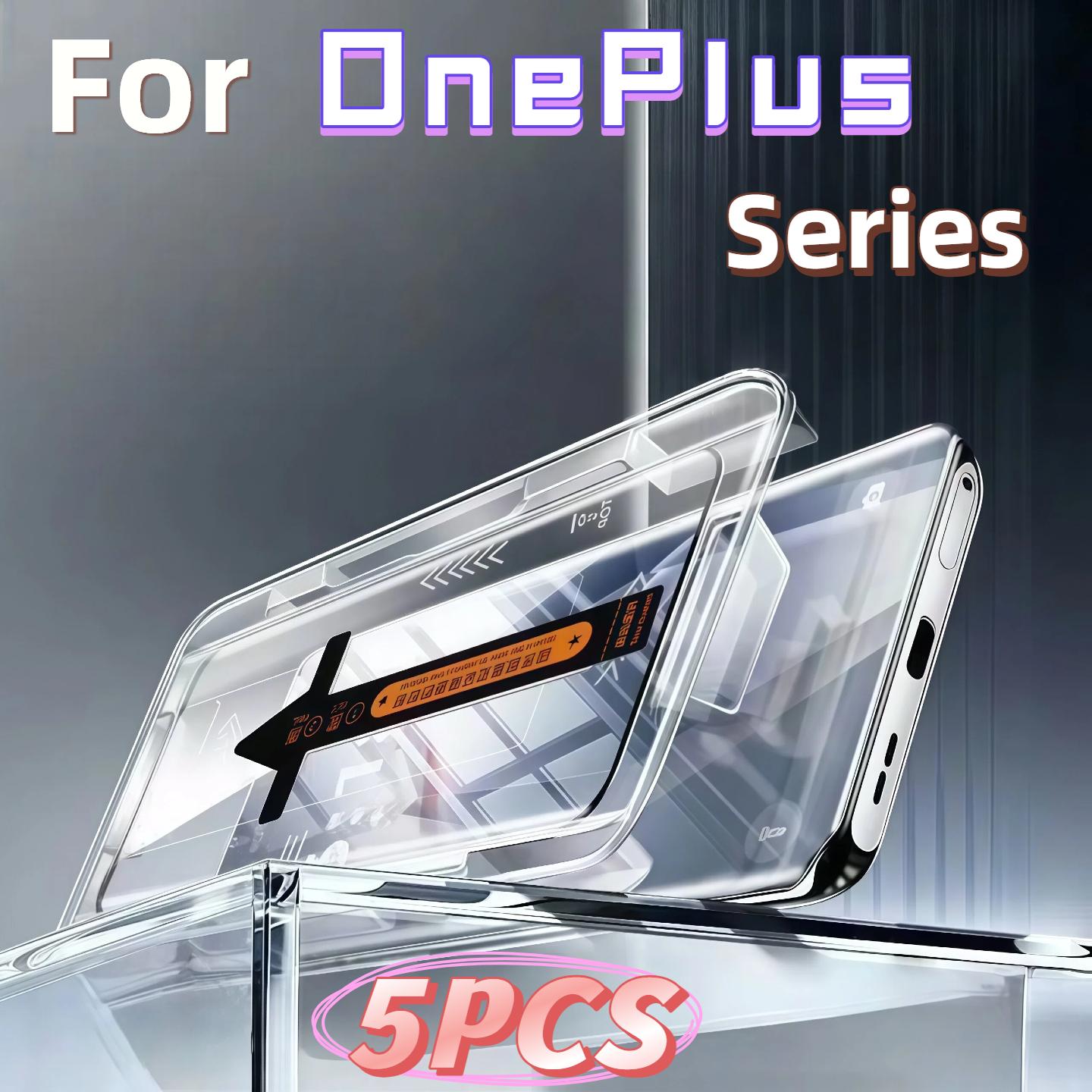 For OnePlus 13 12 11 10 9 8 Ace 3 2 Pro 1+ Tempered Glass Film 5Pcs HD Clear Anti Scratch Screen Protector with Easy Install Kit OnePlus 13
For OnePlus 13 12 11 10 9 8 Ace 3 2 Pro 1+ Tempered Glass Film 5Pcs HD Clear Anti Scratch Screen Protector with Easy Install Kit OnePlus 13