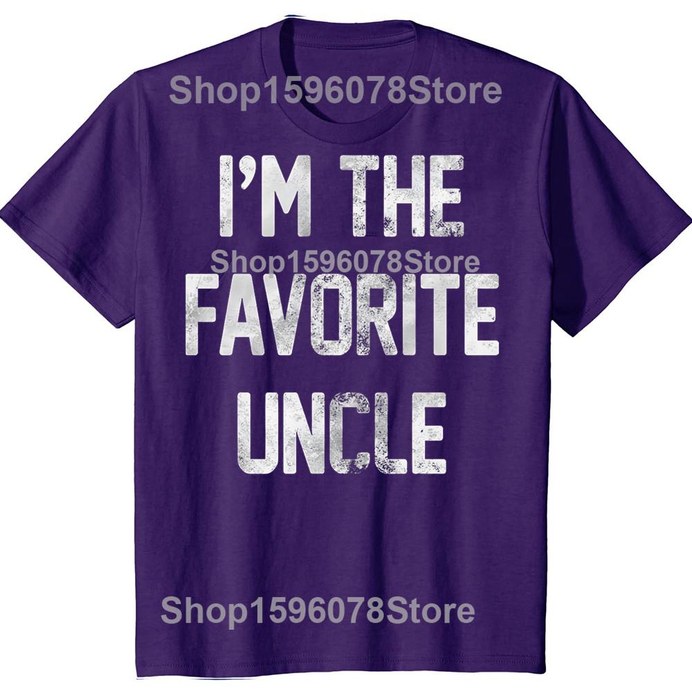 Im The Favorite Uncle Unisex Adult 100 Cotton Tshirts Men Fashion Tshirt Loose Oversized Streetwear Hip Hop Unisex T Shirt 4XL
Im The Favorite Uncle Unisex Adult 100 Cotton Tshirts Men Fashion Tshirt Loose Oversized Streetwear Hip Hop Unisex T Shirt 4XL