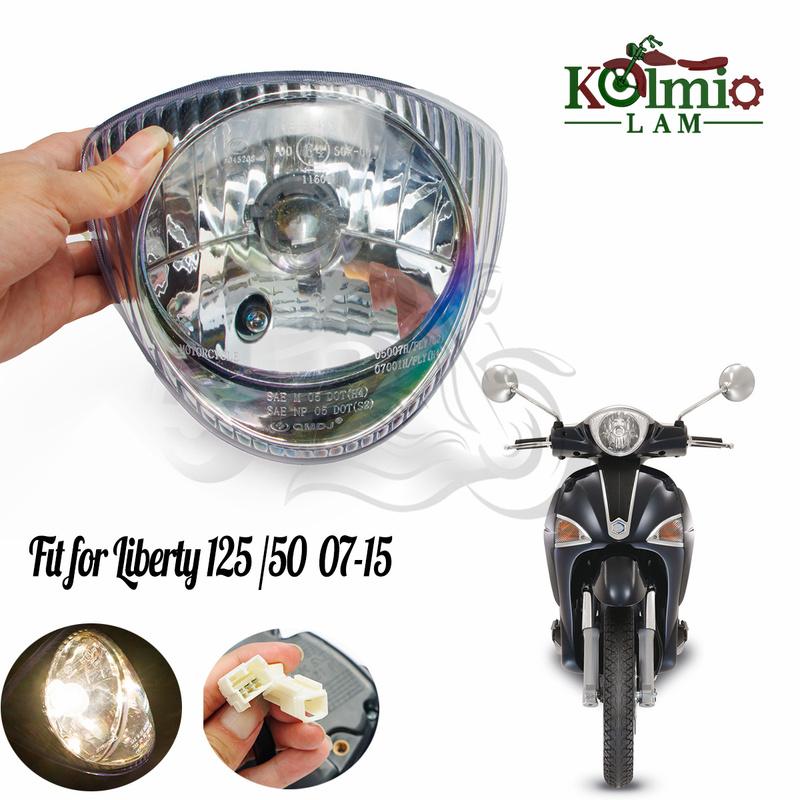 Fit For 2007 - 2015 PIAGGIO Liberty 125 50 200 Motorcycle Headlight Headlamp 125cc 50cc 2T 3V 4T Front Head Light Fly 125 150
Fit For 2007 - 2015 PIAGGIO Liberty 125 50 200 Motorcycle Headlight Headlamp 125cc 50cc 2T 3V 4T Front Head Light Fly 125 150