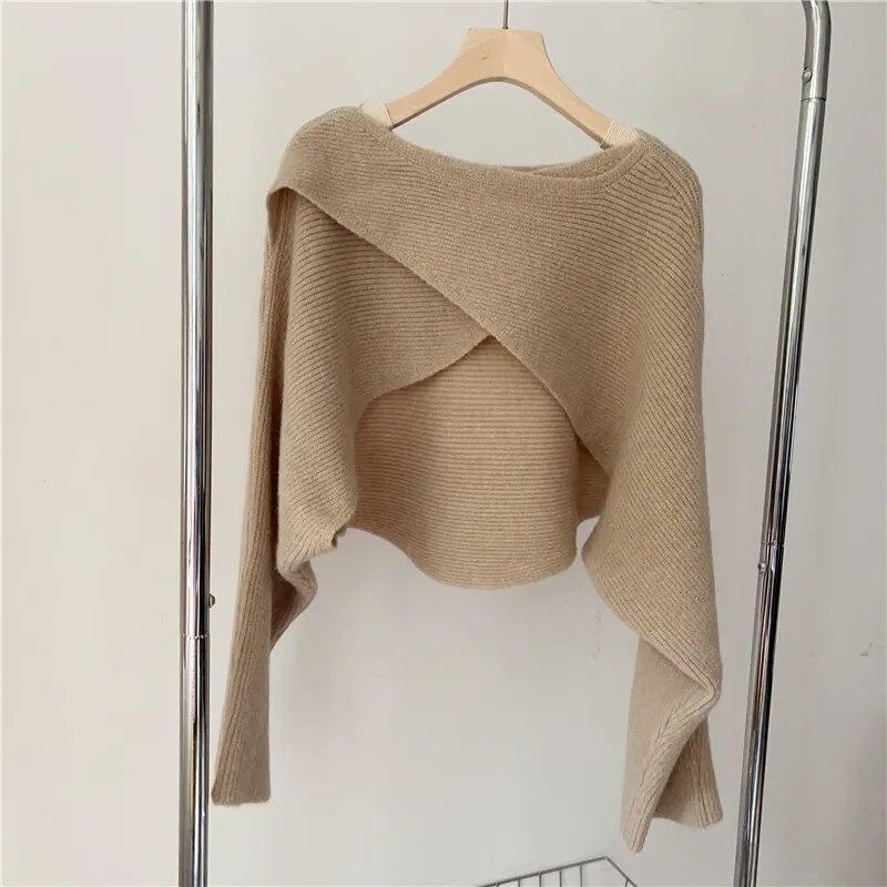 Осенний нерегулярный короткий вязаный свитер, женская мода, шаль, зимние пуловеры, корейские свободные повседневные укороченные свитера с разрезом на шее, 28896 One Size орион
Осенний нерегулярный короткий вязаный свитер, женская мода, шаль, зимние пуловеры, корейские свободные повседневные укороченные свитера с разрезом на шее, 28896 One Size орион