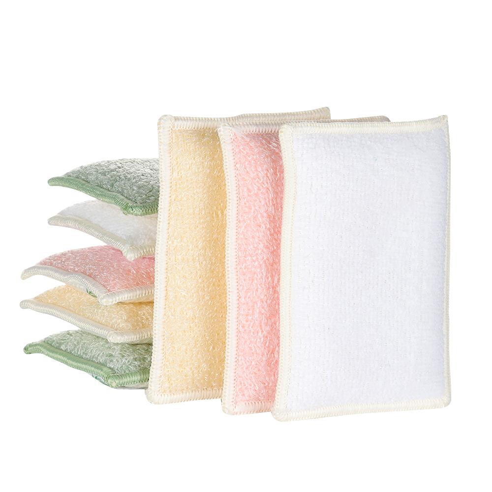 3pcs/set Kitchen Double-sided Oil-free Bamboo Fiber Sponge Dishwashing Rag Scouring Pad Reusable
3pcs/set Kitchen Double-sided Oil-free Bamboo Fiber Sponge Dishwashing Rag Scouring Pad Reusable