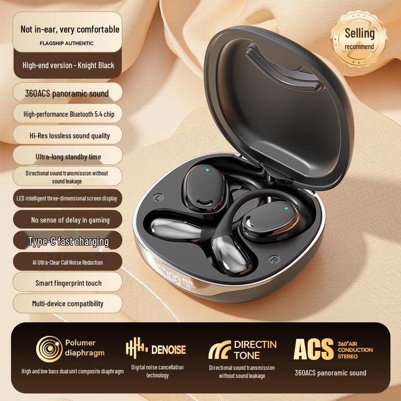Electroplated M70 Bluetooth Ear-Hook Earphones: Noise-Cancelling Stereo for Business, Travel & Sports
Electroplated M70 Bluetooth Ear-Hook Earphones: Noise-Cancelling Stereo for Business, Travel & Sports